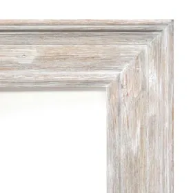 Misty Woods Frame 36X72 Distressed White Wash