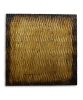36" X 36" Bronze Square Abstract Hanging Dimensional Sculpture