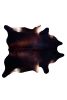 6' X 7' Black And White Cowhide Cowhide Print Area Rug