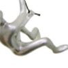 6" X 4" Silver Resin Climbing Man Hanging Dimensional Sculpture
