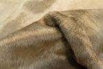 6' X 7' Gold Cowhide Cowhide Print Area Rug