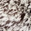 6' X 7' Brown And White Cowhide Handmade Area Rug