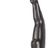 7" X 7" Black Resin Diving Man Hanging Dimensional Sculpture