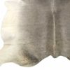 6' X 7' Natural Cowhide Handmade Area Rug