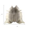 6' X 7' Natural Cowhide Handmade Area Rug