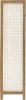 71" Clear Folding Three Panel Screen Room Divider