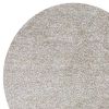8' Ivory Hand Woven Round Rug