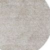 8' Ivory Hand Woven Round Rug