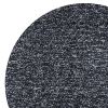 8' Black And White Hand Woven Round Rug