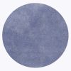 8' Purple Hand Woven Round Rug