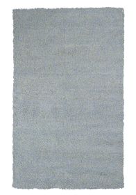 8' X 10' Blue Hand Woven Area Rug