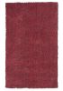 8' X 10' Red Shag Hand Woven Area Rug