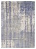 5' X 7' Gray And Ivory Abstract Hand Loomed Area Rug