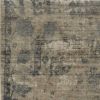 5' X 7' Beige And Blue Floral Medallion Hand Loomed Area Rug