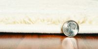 8' X 10' Gray And Ivory Abstract Area Rug