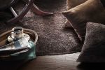 8' X 11' Espresso Shag Hand Woven Area Rug