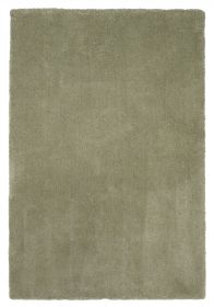 8' X 11' Sage Shag Hand Woven Area Rug