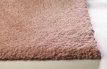 8' X 11' Pink Shag Hand Woven Area Rug