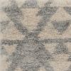 8' X 13' Ivory And Gray Geometric Area Rug