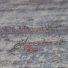 8' X 10' Slate Gray And Dark Gray Abstract Hand Loomed Area Rug