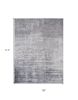 8' X 10' Slate Gray And Dark Gray Abstract Hand Loomed Area Rug