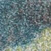 9' X 13' Blue And Green Abstract Area Rug