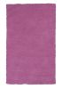 9' X 13' Polyester Hot Pink Area Rug