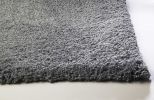 9' X 13' Gray Shag Hand Woven Area Rug