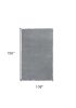 9' X 13' Gray Shag Hand Woven Area Rug