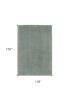 9' X 13' Slate Blue Hand Woven Area Rug