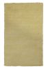 9' X 13' Canary Yellow Shag Hand Woven Area Rug