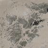 9' X 13' Silver And Black Abstract Area Rug