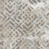 10' X 13' Sand And Light Blue Geometric Area Rug