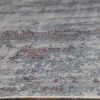 9' X 12' Slate Gray And Dark Gray Abstract Hand Loomed Area Rug
