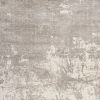 8' X 11' Beige And Ivory Abstract Hand Loomed Area Rug