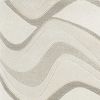 3' X 5' Ivory And Gray Wool Abstract Hand Tufted Area Rug