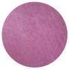 6' Hot Pink Hand Woven Round Rug