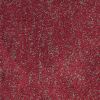5' X 7' Red Shag Hand Woven Area Rug