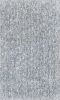 5' X 7' Slate Blue And Ivory Abstract Shag Hand Woven Area Rug