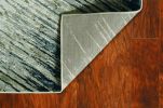 5' X 8' Silver And Gray Abstract Area Rug
