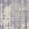 3' X 5' Gray And Ivory Abstract Hand Loomed Area Rug