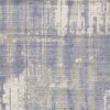 3' X 5' Gray And Ivory Abstract Hand Loomed Area Rug