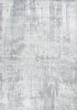 3' X 5' Dark Gray And Light Gray Abstract Hand Loomed Area Rug