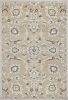 7' X 11' Beige Or Grey Floral Vines Uv Treated Indoor Area Rug