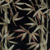 10' Black Green And Brown Wool Tropical Botanical Hand Tufted Runner Rug