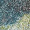 7' X 10' Blue And Green Abstract Area Rug