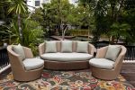 2' X 3' Taupe Red And Gray Floral Hand Tufted Area Rug