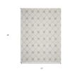 2' X 4' Ivory And Gray Wool Ogee Hand Tufted Area Rug
