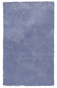 2' X 4' Purple Shag Hand Woven Area Rug