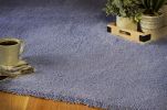 2' X 4' Purple Shag Hand Woven Area Rug